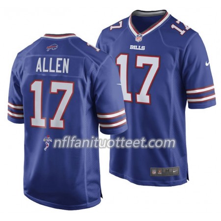 Miesten Buffalo Bills NFL Pelipaita Josh Allen 17 Nike Sininen
